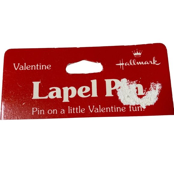 Hallmark Unicorn VALENTINES DAY PIN Vitage 1986 - Picture 5 of 8
